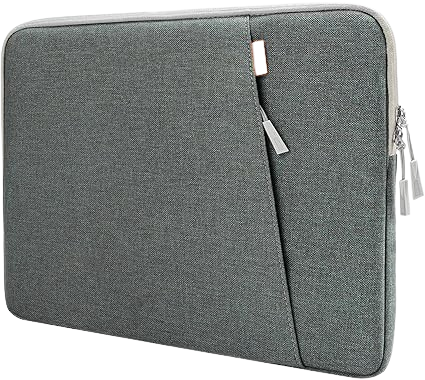 Grey laptop sleeve available at Modexa