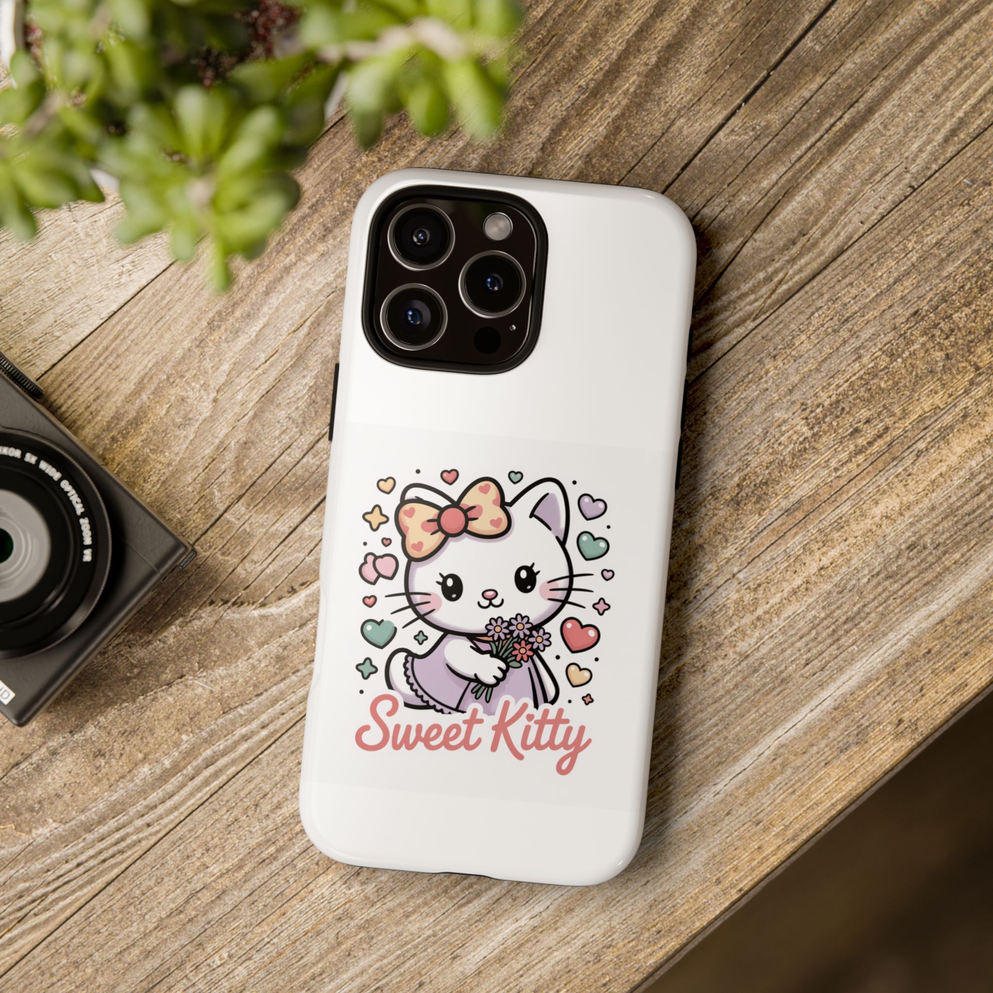 Colorful Cool Girl Phone Case – Retro Sunglasses Tough Case - Image 20