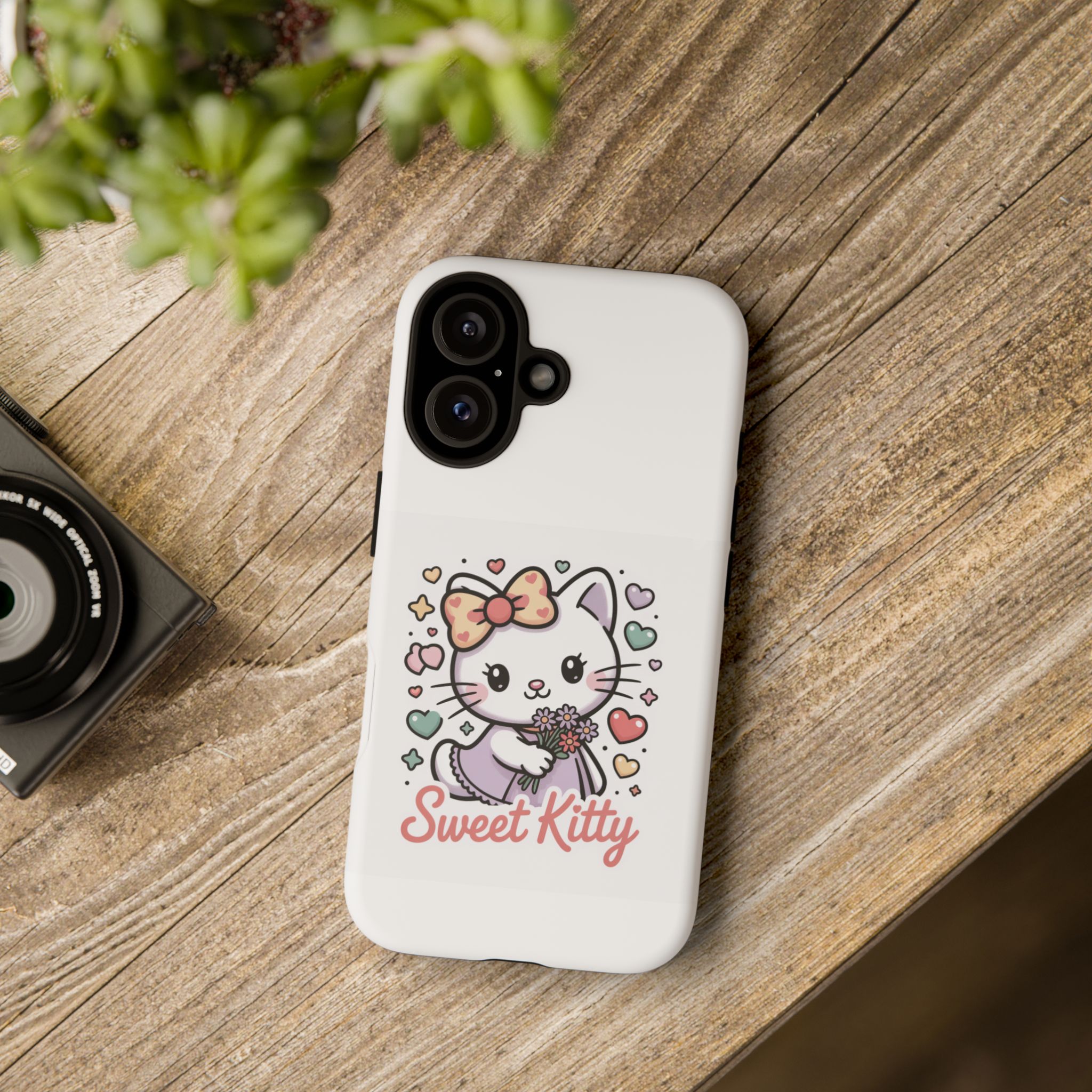 Colorful Cool Girl Phone Case – Retro Sunglasses Tough Case - Image 8