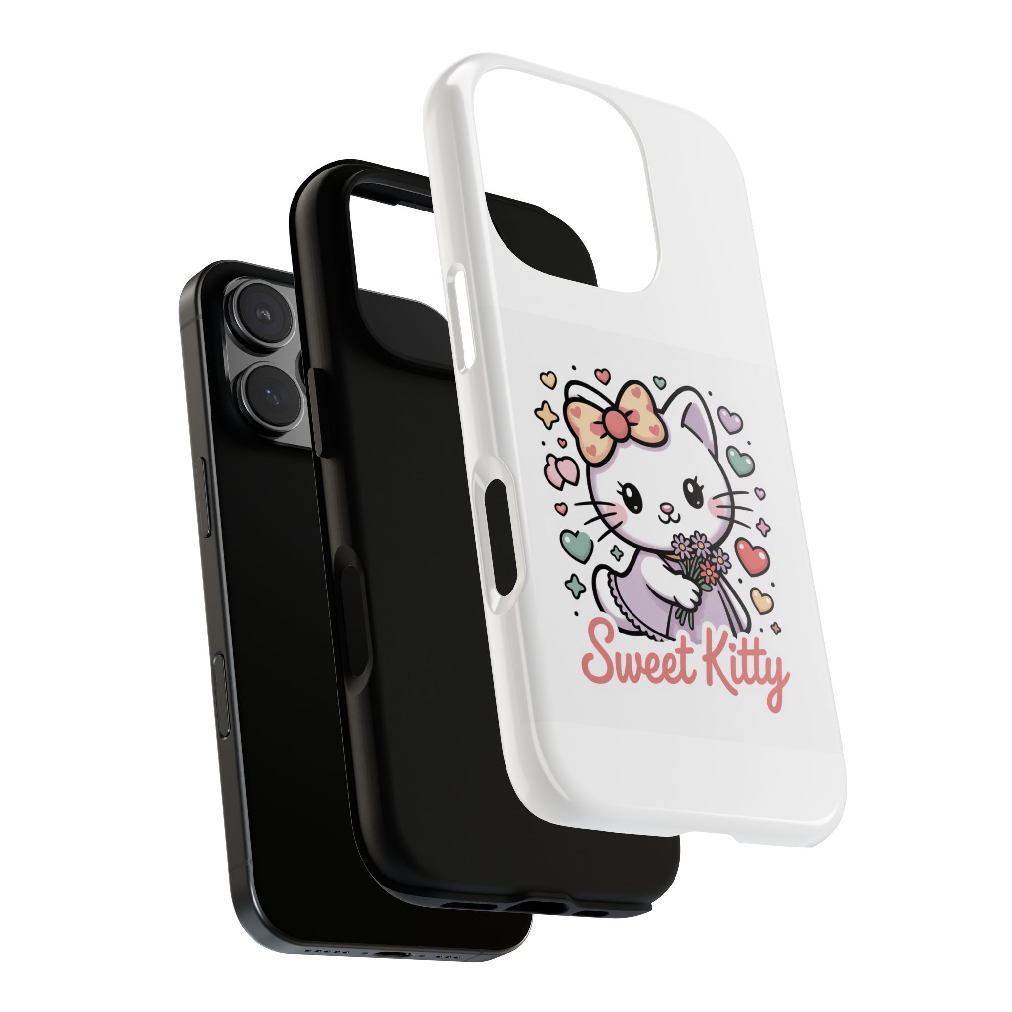 Colorful Cool Girl Phone Case – Retro Sunglasses Tough Case - Image 11