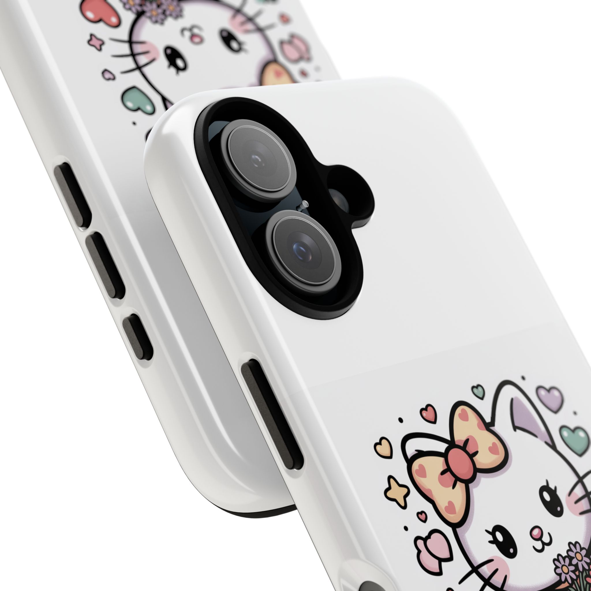 Colorful Cool Girl Phone Case – Retro Sunglasses Tough Case - Image 2