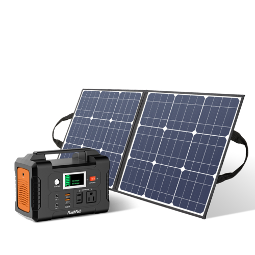 main.png 200W Portable Power Station with 50W 18V Portable Solar Panel
