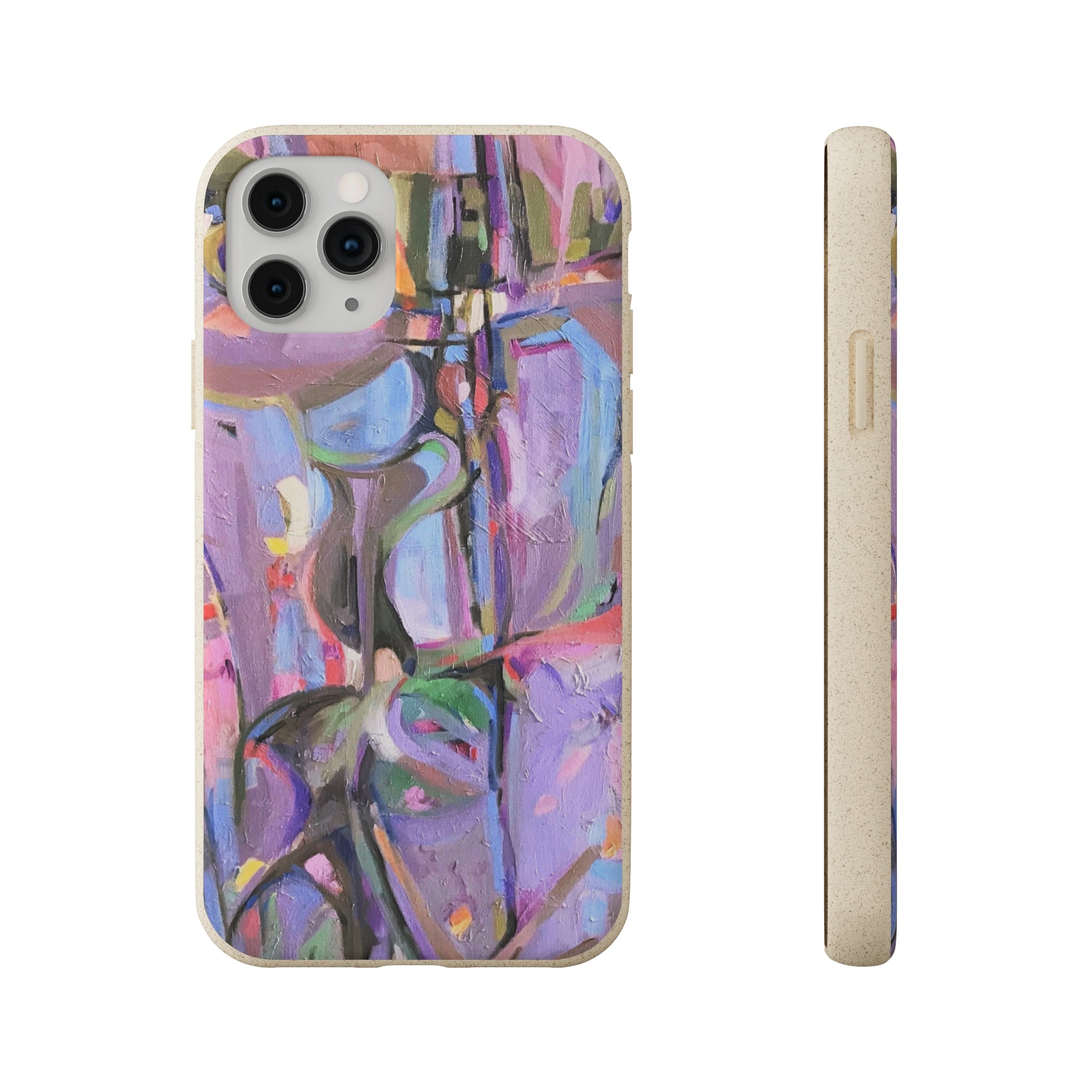 9540125451905240778_2048.jpg Biodegradable Phone Case with 'Passages' Abstract Original Artwork by Barbara Cleary