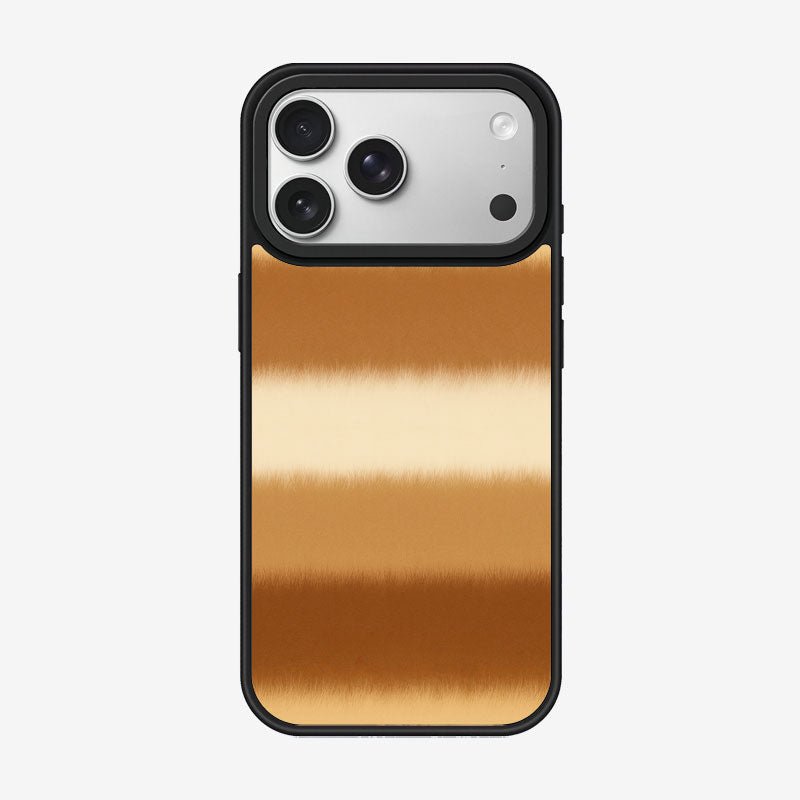 Casey Fuzzy Knit Stripe Series AG Matte Phone Case Cozy Textured Stripe Protective Cover - Image 6