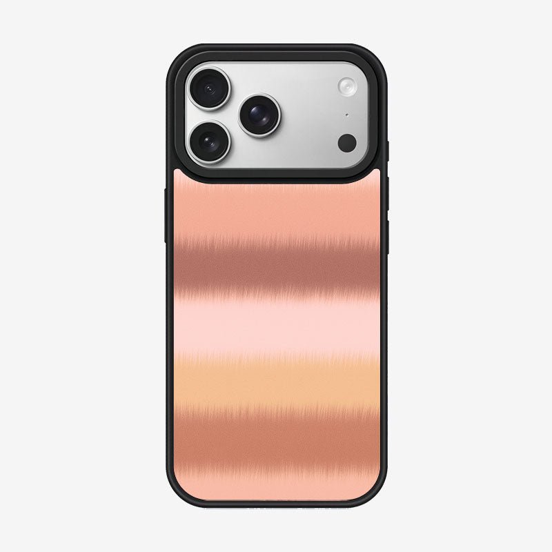 Casey Fuzzy Knit Stripe Series AG Matte Phone Case Cozy Textured Stripe Protective Cover - Image 7