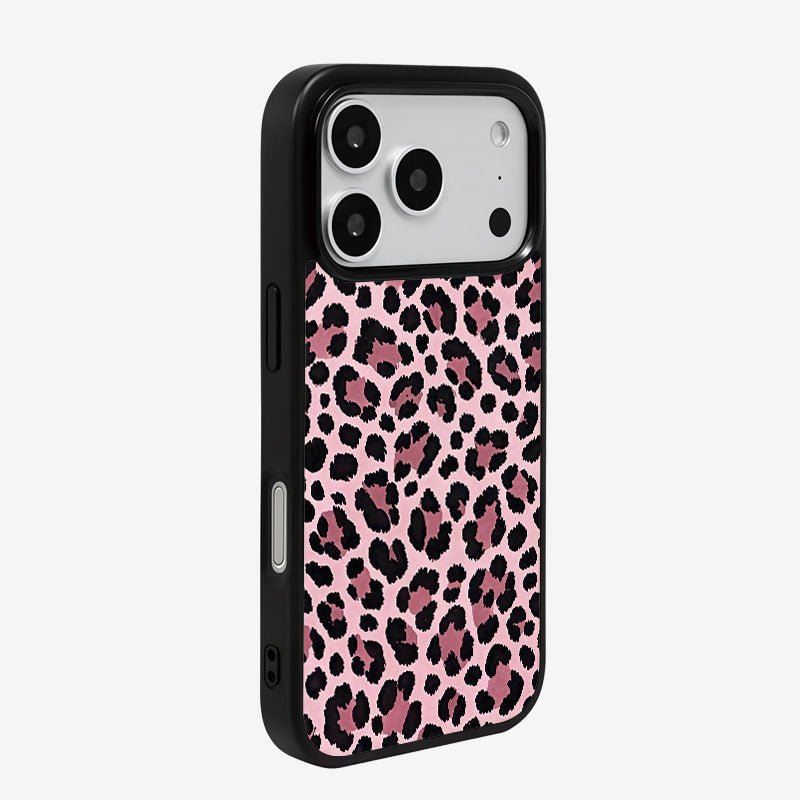 Casey Leopard Print Series AG Matte Phone Case – Anti-Fingerprint TPU Protective Cover - Image 5