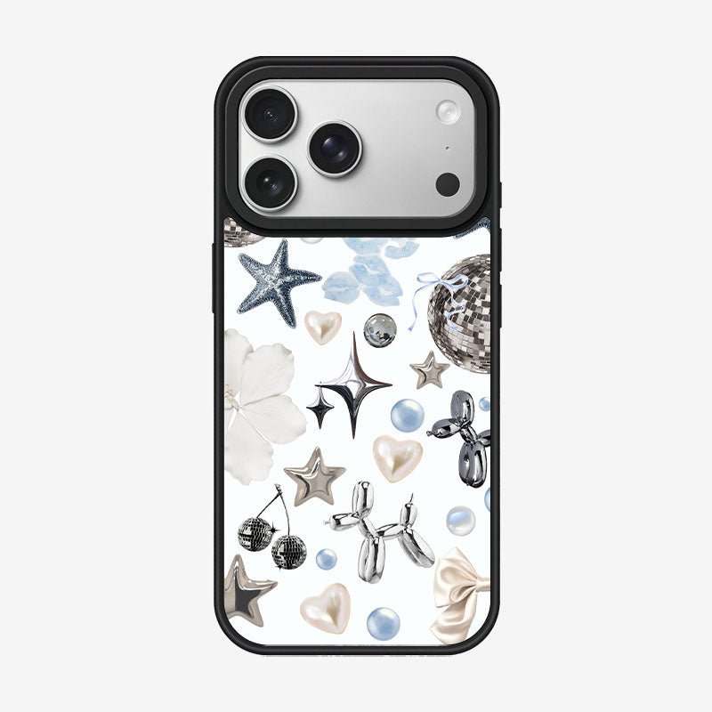 Casey Silver Salt Star Dream Magnetic Matte Phone Case  Anti Fingerprint Protective Cover